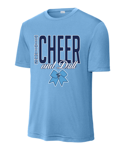 Shadow Creek Titans- Shadow Creek Cheer& Drill Short Sleeve Performance Tee