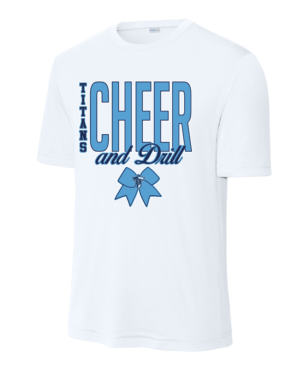 Shadow Creek Titans- Shadow Creek Cheer& Drill Short Sleeve Performance Tee