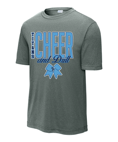 Shadow Creek Titans- Shadow Creek Cheer& Drill Short Sleeve Performance Tee