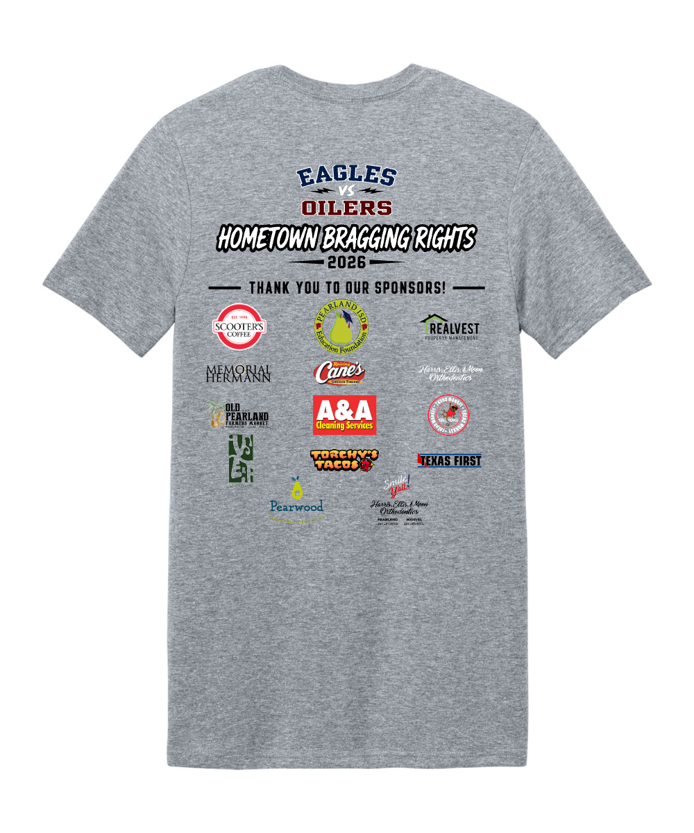 Pearland ISD Education Foundation- Hometown Showdown Unisex Cotton Tee