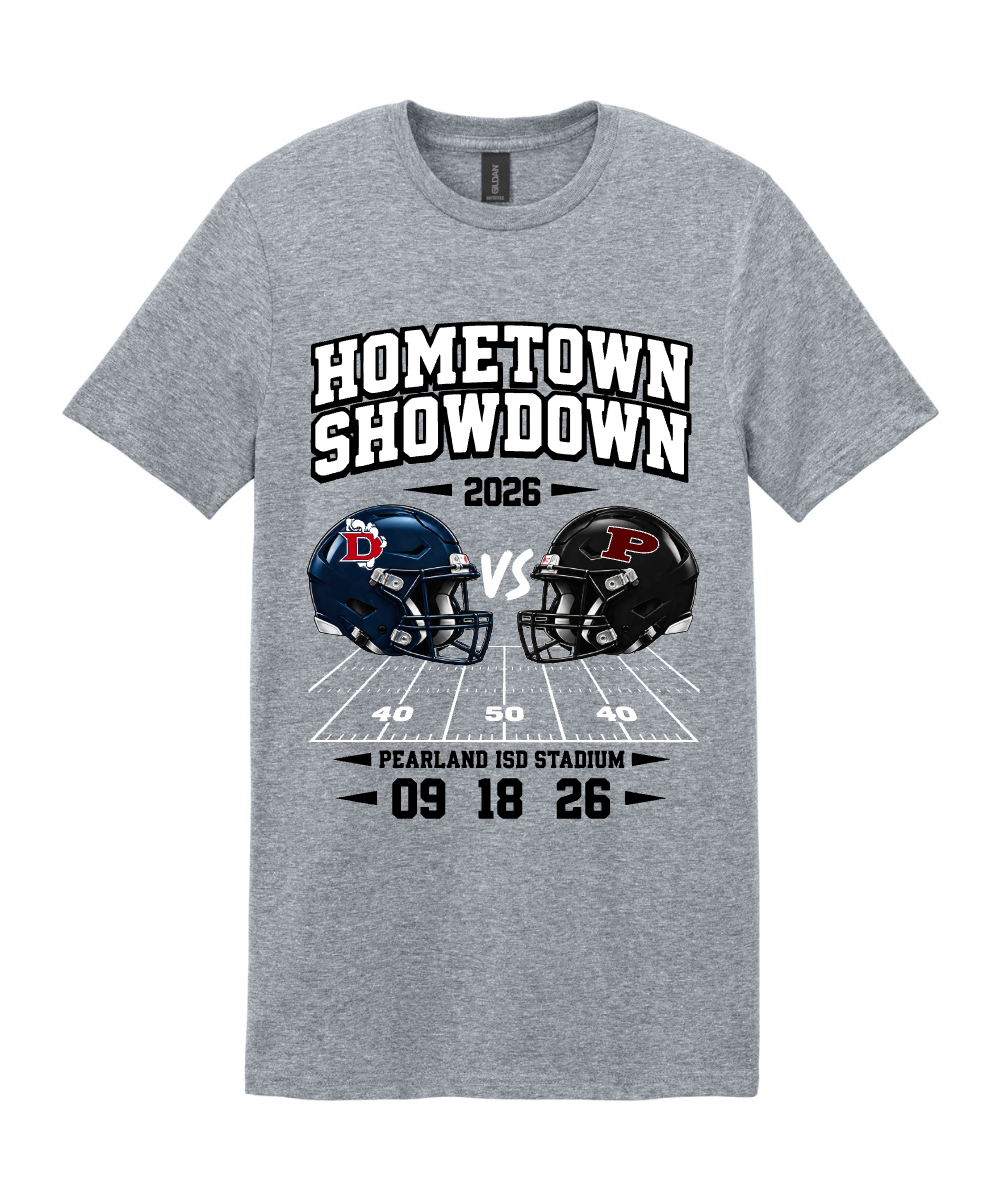 Pearland ISD Education Foundation- Hometown Showdown Unisex Cotton Tee