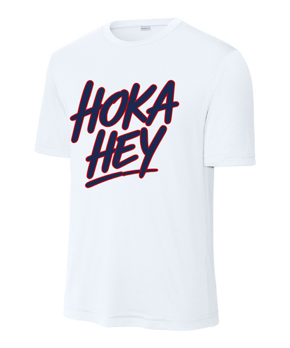 Manvel Football - Hoka Hey Script Performance Tee