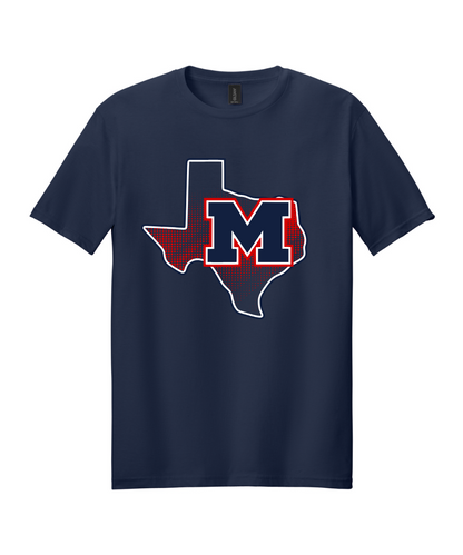 Manvel Baseball - Manvel TX Cotton Tee