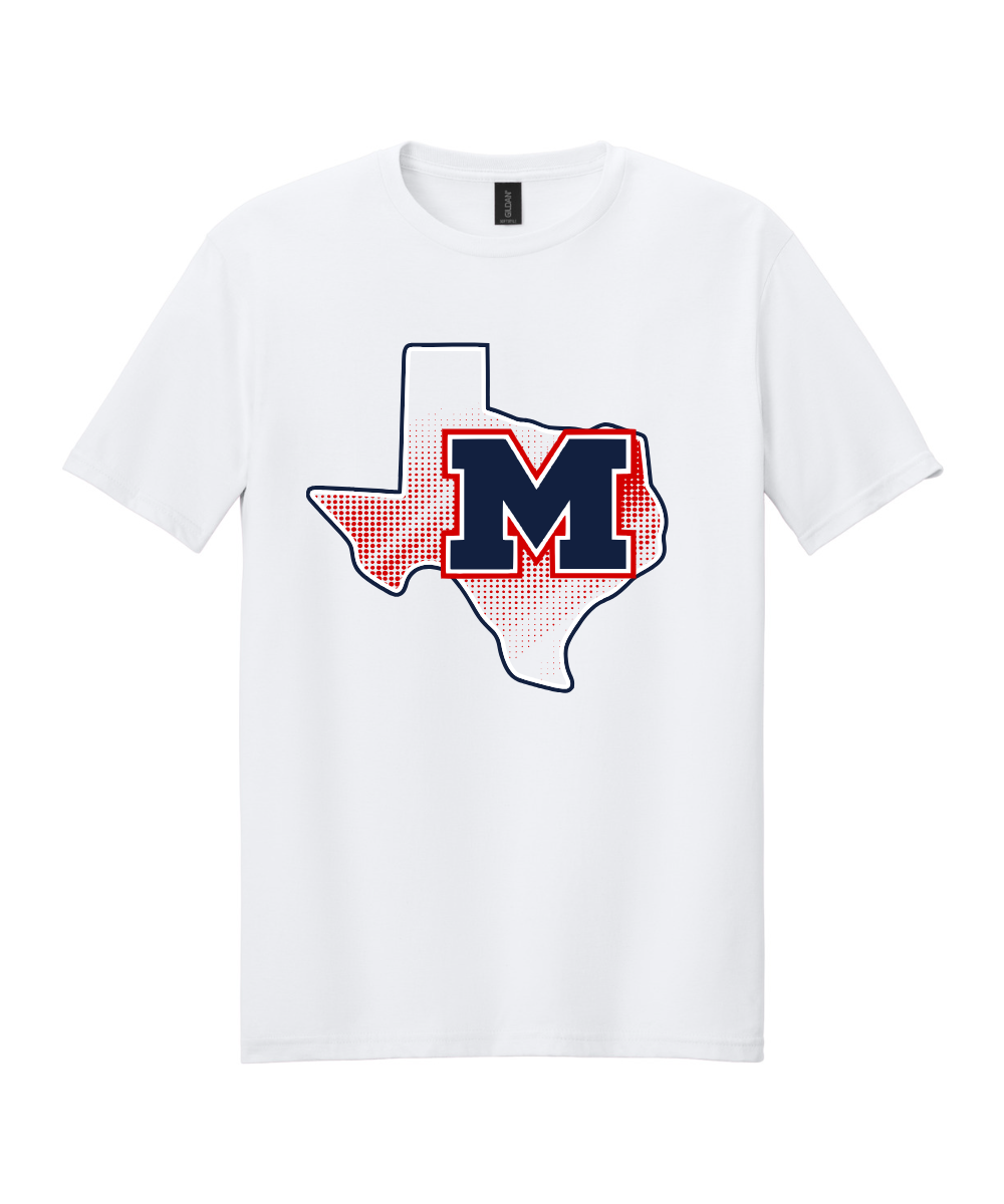 Manvel Football - Manvel TX Cotton Tee