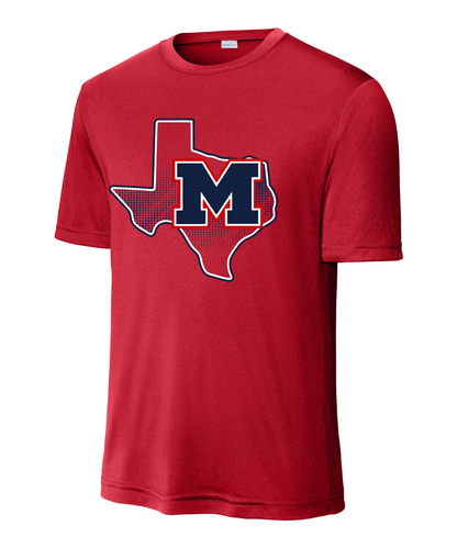 Manvel Football - Manvel TX Performance Tee