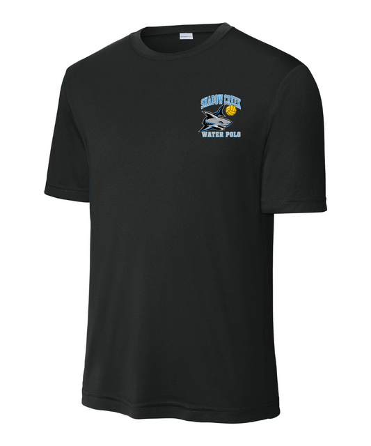 Shadow Creek Aquatics - Water Polo 2026 Performance Tee - Black