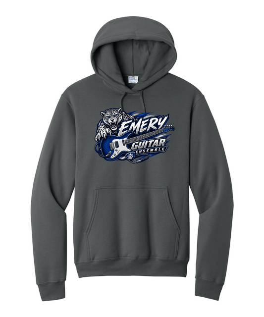 Emery Weiner Guitar Ensemble- Strong Logo Cotton Blend Hoodie