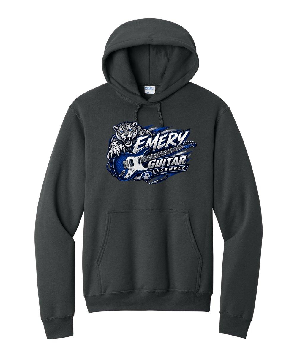 Emery Weiner Guitar Ensemble- Strong Logo Cotton Blend Hoodie