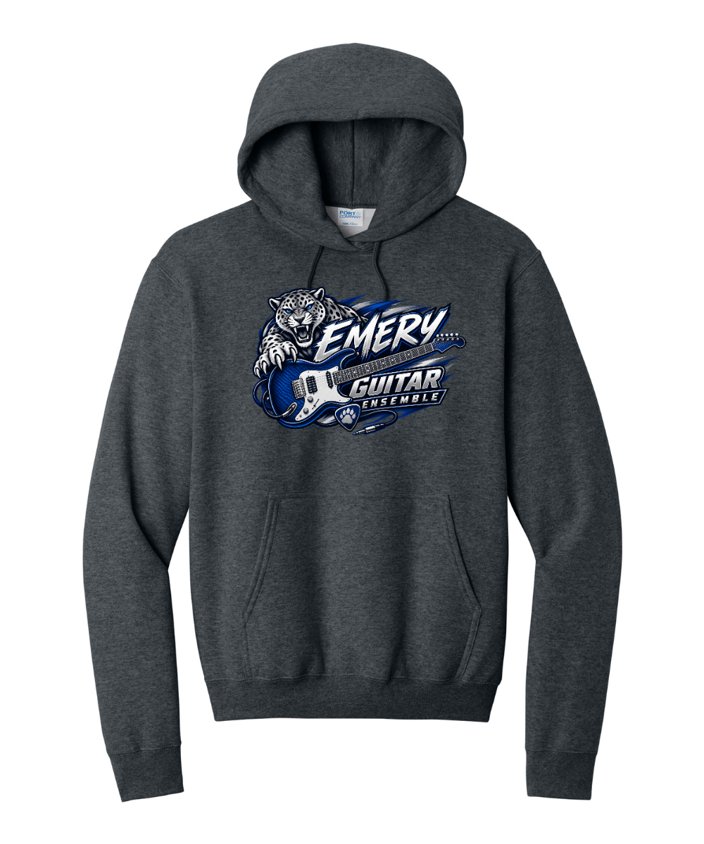 Emery Weiner Guitar Ensemble- Strong Logo Cotton Blend Hoodie