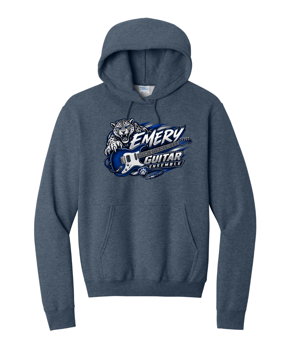 Emery Weiner Guitar Ensemble- Strong Logo Cotton Blend Hoodie