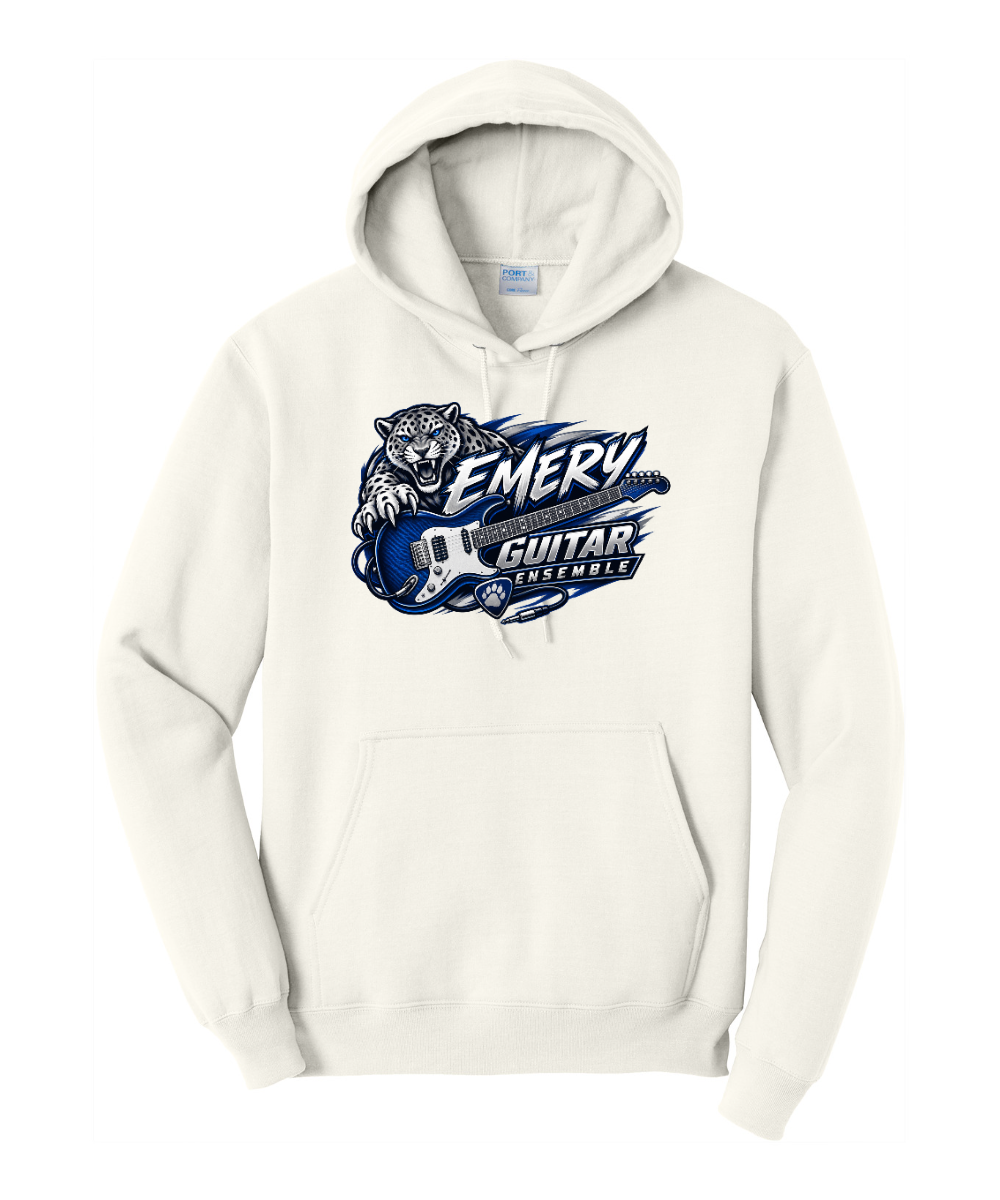 Emery Weiner Guitar Ensemble- Strong Logo Cotton Blend Hoodie