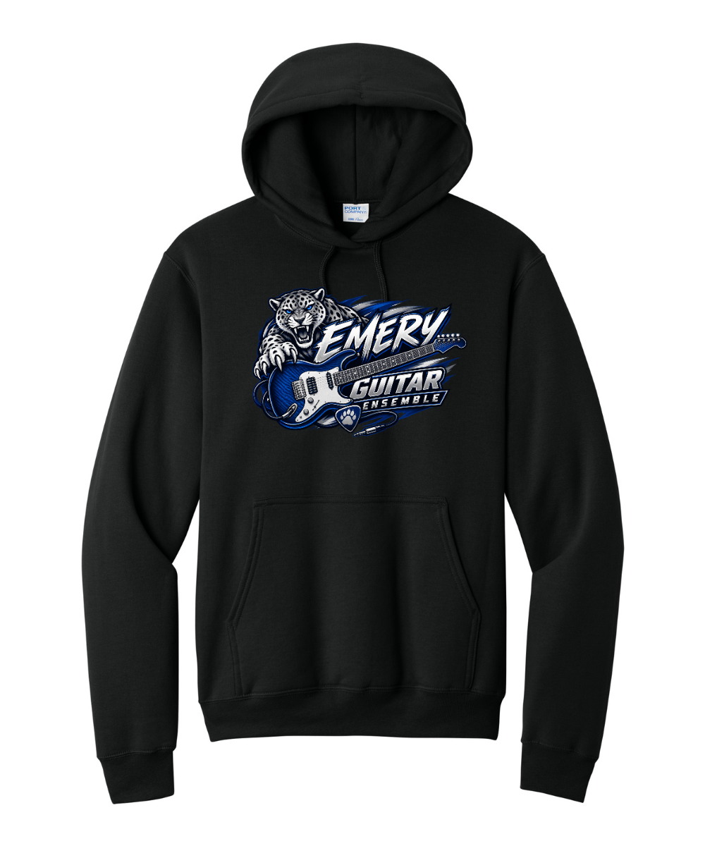 Emery Weiner Guitar Ensemble- Strong Logo Cotton Blend Hoodie