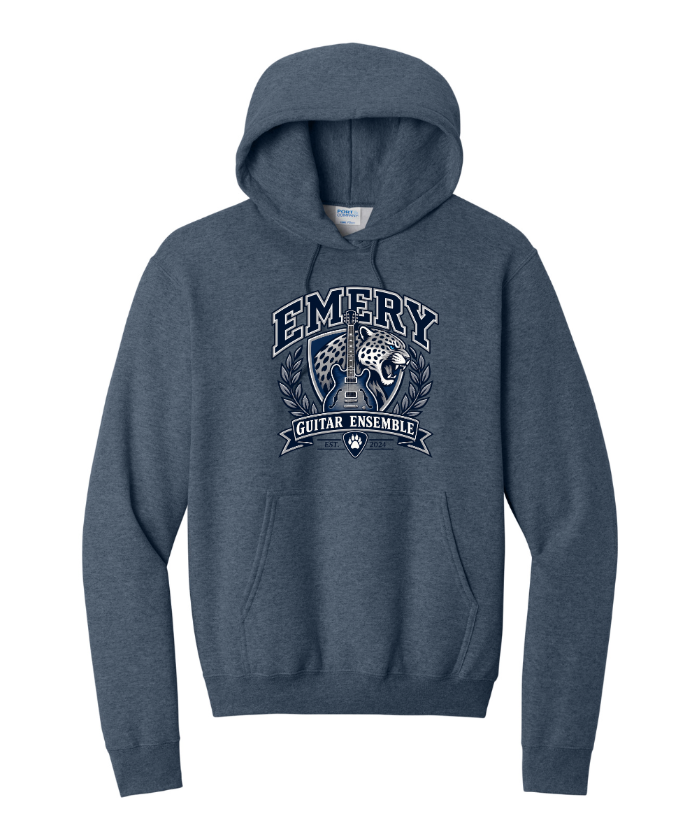 Emery Weiner Guitar Ensemble- Traditional Cotton Blend Hoodie