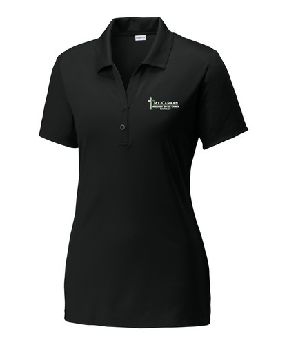 Mt Canaan Missionary Baptist Church - MBC Logo Ladies Performance Polo
