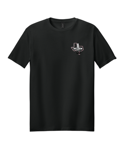 PHS BBQ Cook Team - PHS Rig Crew Cotton Tee - Black