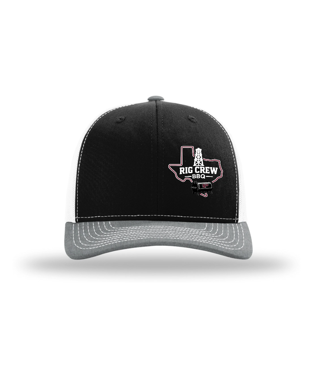 PHS BBQ Cook Team - PHS Rig Crew Logo Richardson Embroidered Logo Trucker Hat