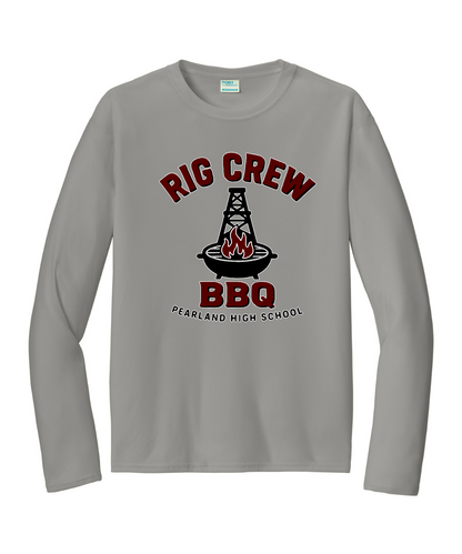 PHS BBQ Cook Team - PHS Rig Crew BBQ Performance Long Sleeve Tee