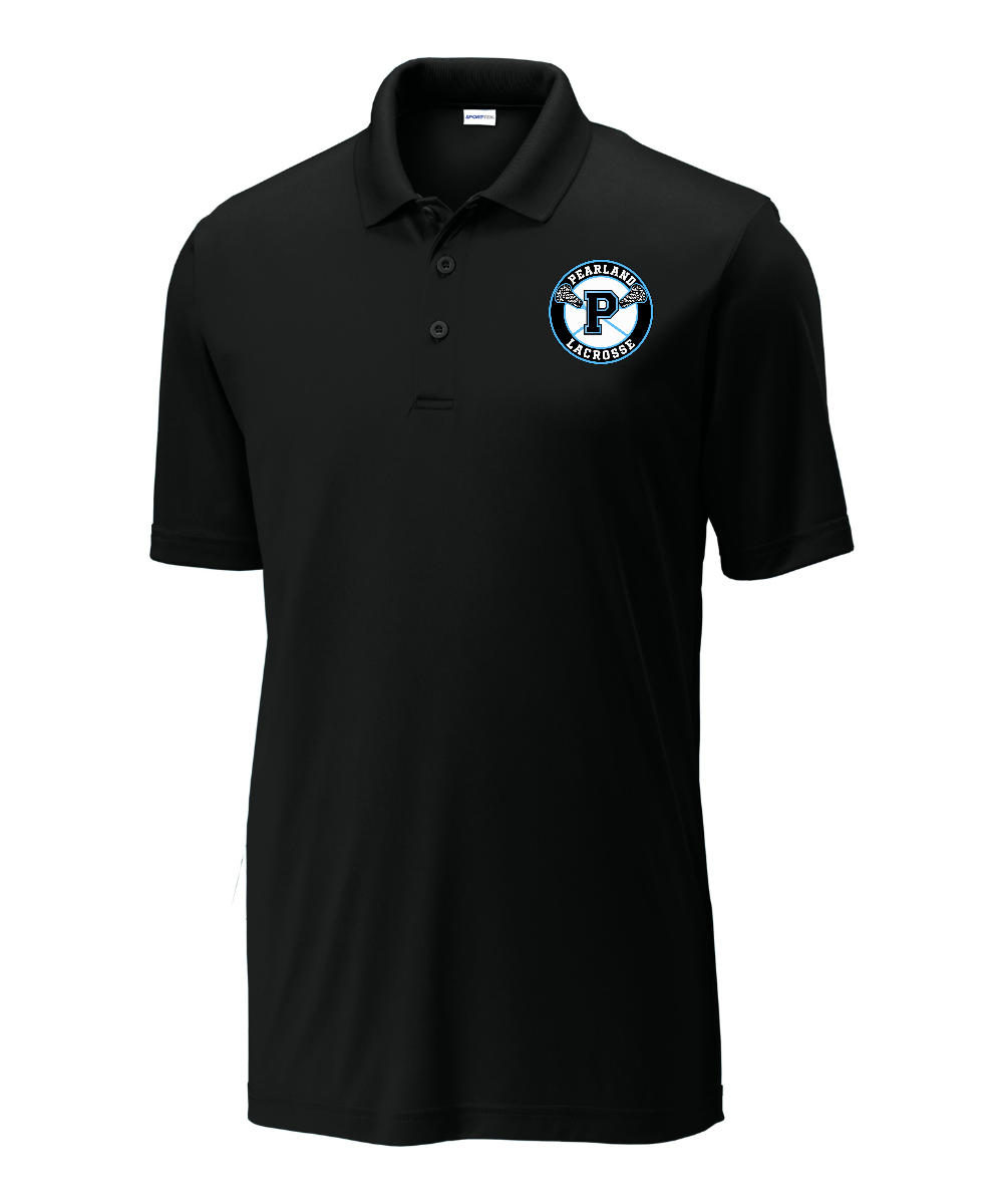 Pearland Lacrosse- Embroidered Lacrosse Logo PosiCharge Polo