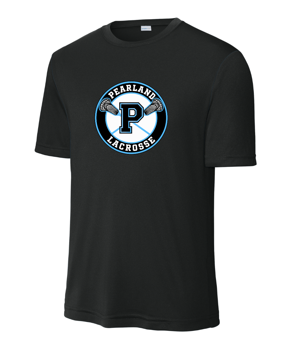 Pearland Lacrosse- Lacrosse Logo Performance Tee