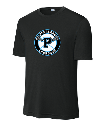 Pearland Lacrosse- Lacrosse Logo Performance Tee