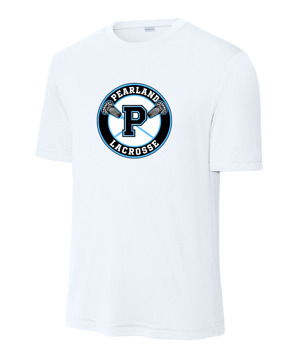 Pearland Lacrosse- Lacrosse Logo Performance Tee