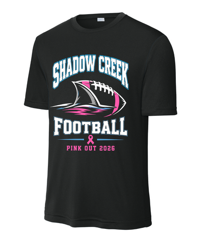 Shadow Creek High School- Football Pink Out 2026 Performance Tee