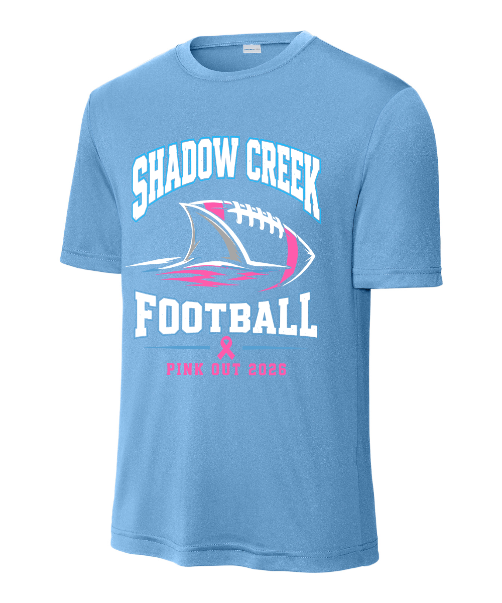 Shadow Creek High School- Football Pink Out 2026 Performance Tee