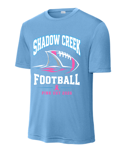Shadow Creek High School- Football Pink Out 2026 Performance Tee