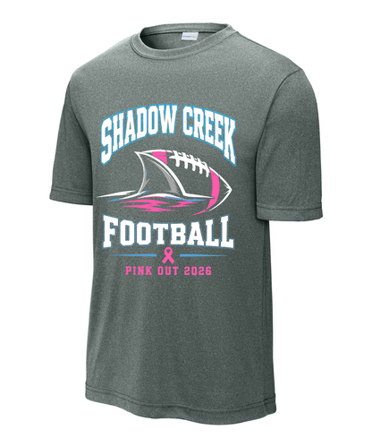 Shadow Creek High School- Football Pink Out 2026 Performance Tee