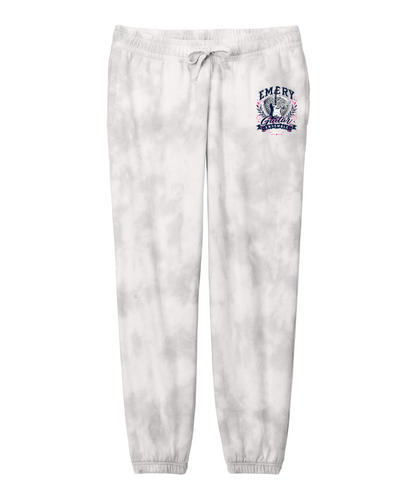 Emery Weiner Guitar Ensemble-Women's Beach Wash® Cloud Tie-Dye Girls Sweatpant