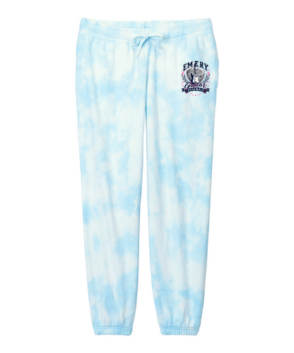 Emery Weiner Guitar Ensemble-Women's Beach Wash® Cloud Tie-Dye Girls Sweatpant