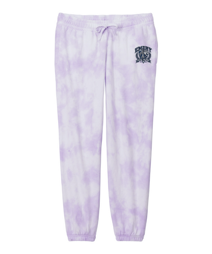 Emery Weiner Guitar Ensemble-Women's Beach Wash® Cloud Tie-Dye Traditional Sweatpant