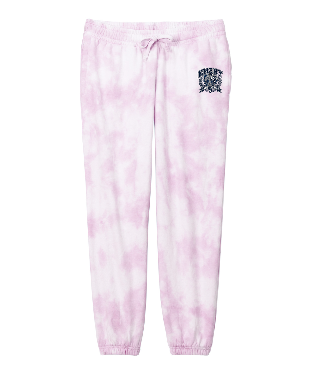 Emery Weiner Guitar Ensemble-Women's Beach Wash® Cloud Tie-Dye Traditional Sweatpant