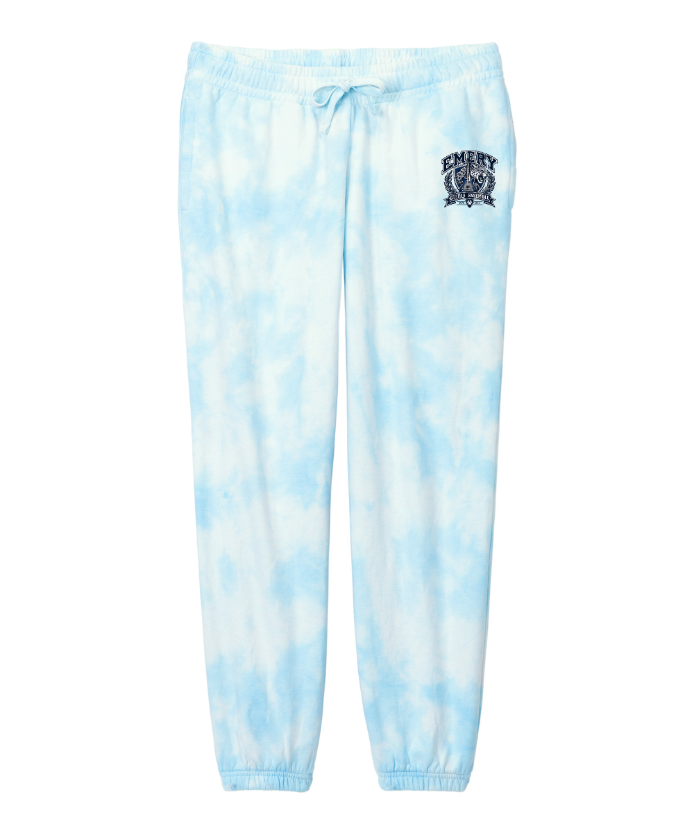 Emery Weiner Guitar Ensemble-Women's Beach Wash® Cloud Tie-Dye Traditional Sweatpant