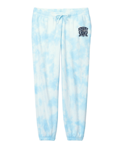 Emery Weiner Guitar Ensemble-Women's Beach Wash® Cloud Tie-Dye Traditional Sweatpant