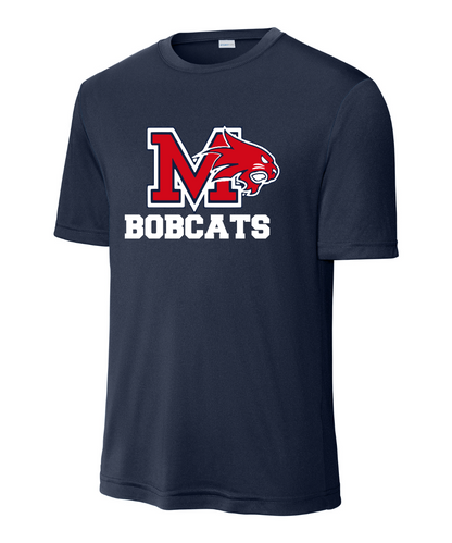 Berry Miller Spiritwear- Bobcats  Performance Tee