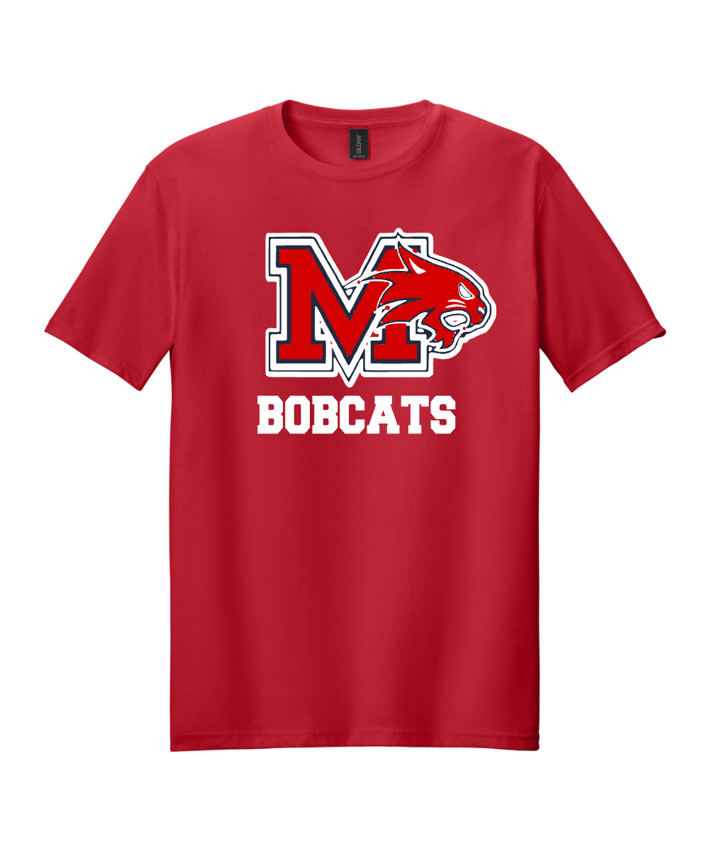 Berry Miller Spiritwear- Bobcats Cotton Tee
