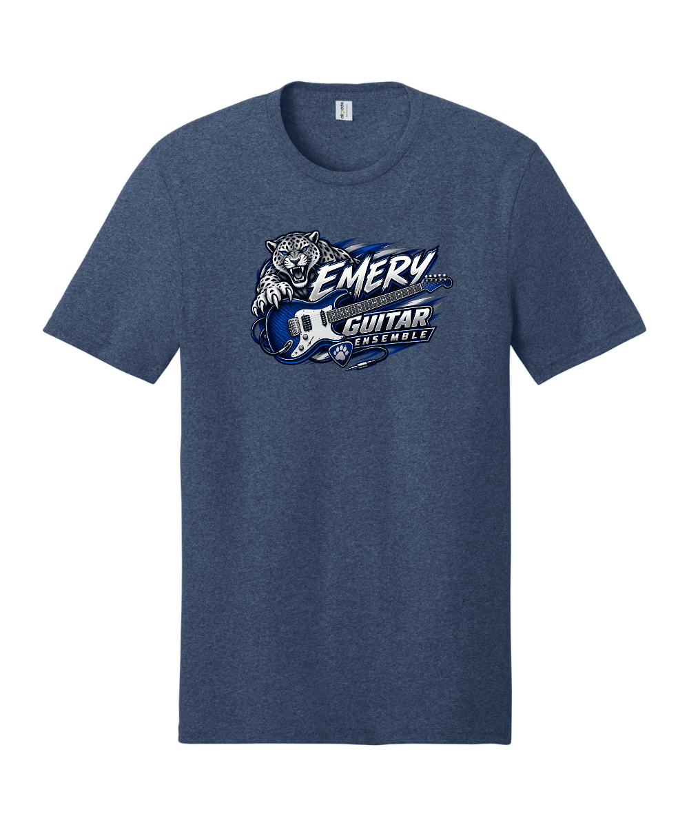 Emery Weiner Guitar Ensemble- Strong Logo Recycled Blend Tee