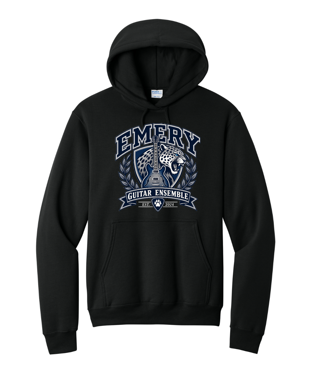 Emery Weiner Guitar Ensemble- Traditional Cotton Blend Hoodie