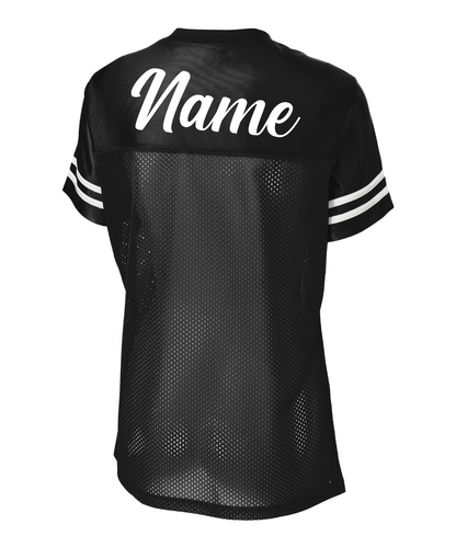 Step into the Rhythm- Black Ladies PosiCharge Replica Jersey
