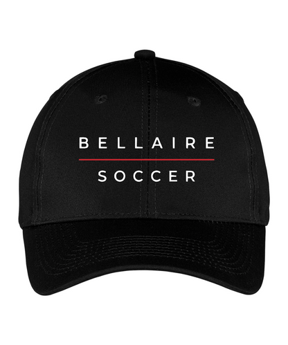 Bellaire Cardinals- Bellaire Soccer Embroidered Minimalist Six-Panel Twill Cap