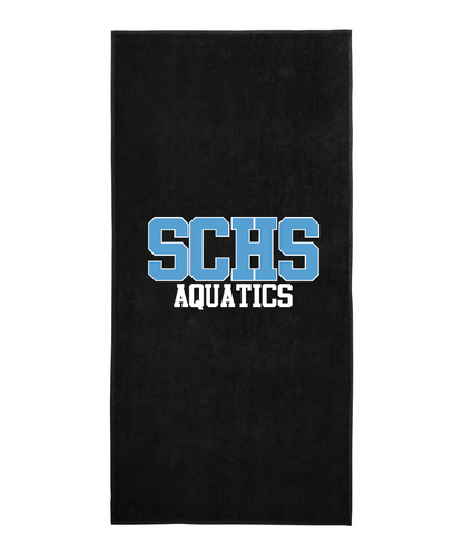Shadow Creek Aquatics - Oversized Embroidered Beach Towel