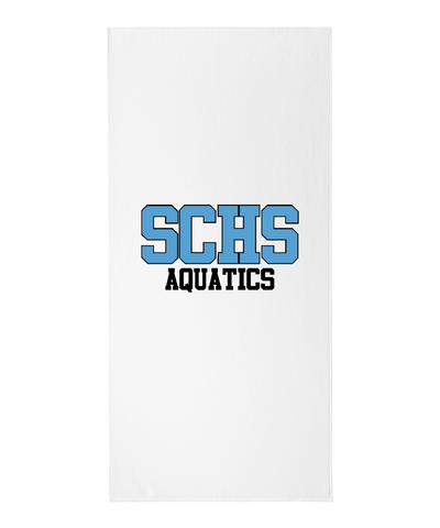 Shadow Creek Aquatics - Oversized Embroidered Beach Towel