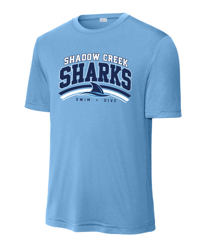 Shadow Creek Aquatics - Shadow Creek Swim & Dive Performance Tee