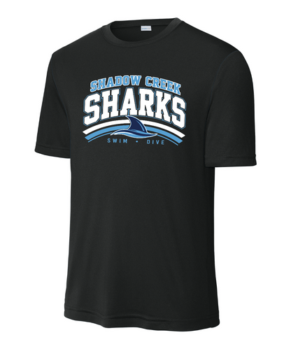 Shadow Creek Aquatics - Shadow Creek Swim & Dive Performance Tee