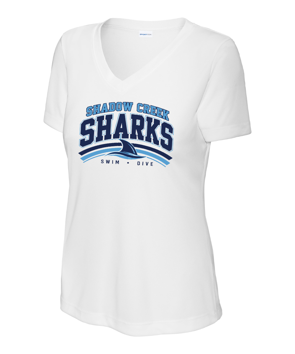 Shadow Creek Aquatics - Shadow Creek Swim & Dive V-neck Performance Tee (Copy)