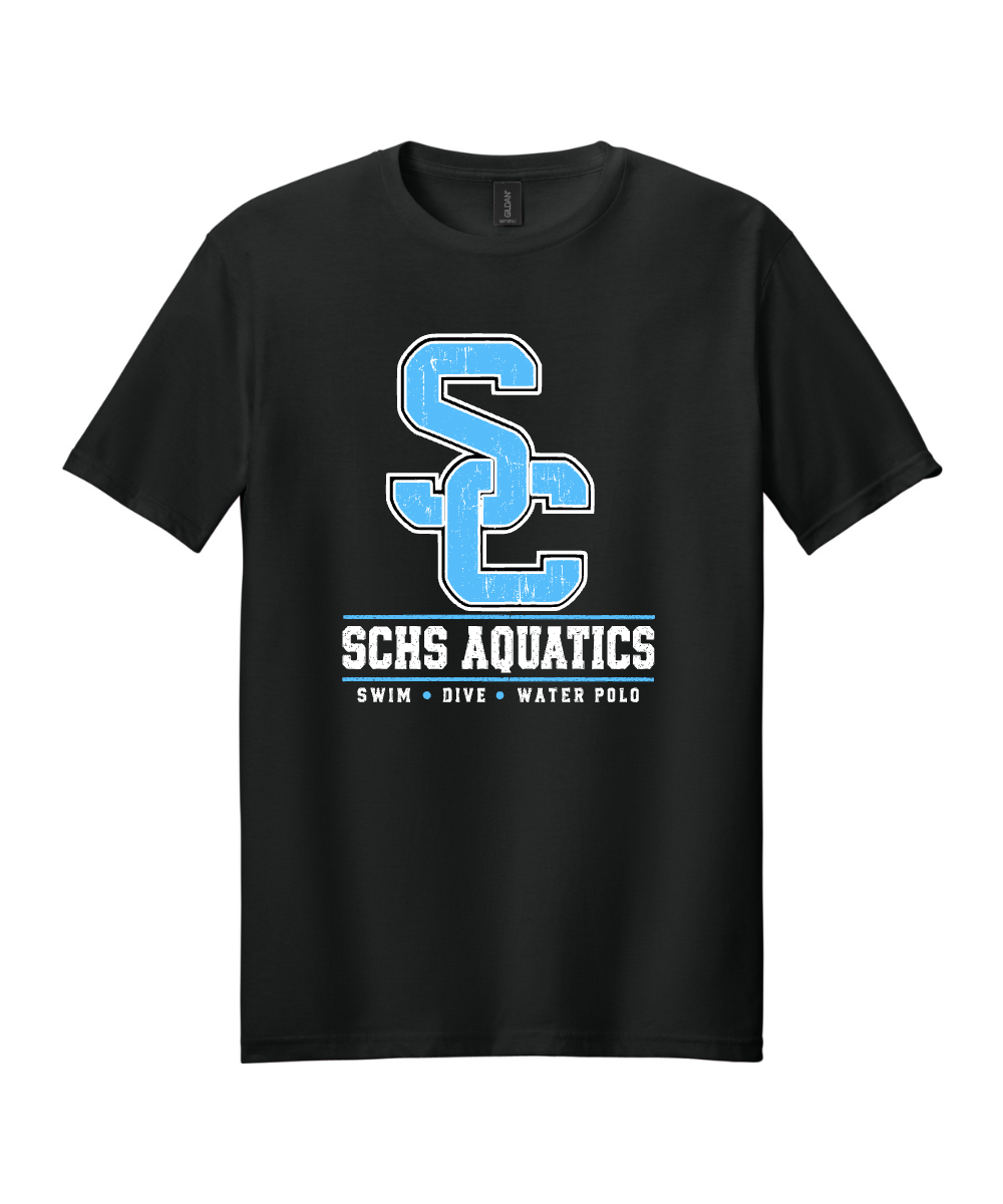 Shadow Creek Aquatics -SC Swim Dive Water Polo Cotton Tee