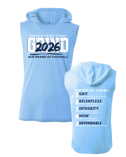 Shadow Creek Titans -Titans Grind 2026 Sleeveless Hoodie