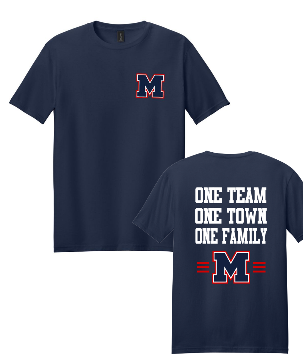 Manvel Volleyball - One Team Cotton Tee