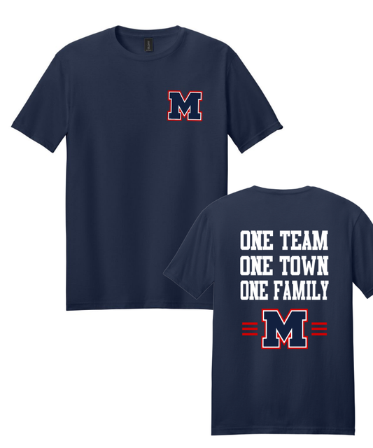 Manvel Volleyball - One Team Cotton Tee